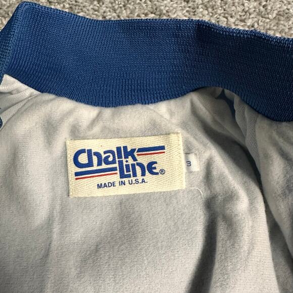 Chalk Line Vintage New York Islanders Satin Bomber Jacket Toddler Size 3 - Picture 4 of 4